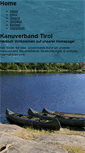 Mobile Screenshot of kanuverband-tirol.at